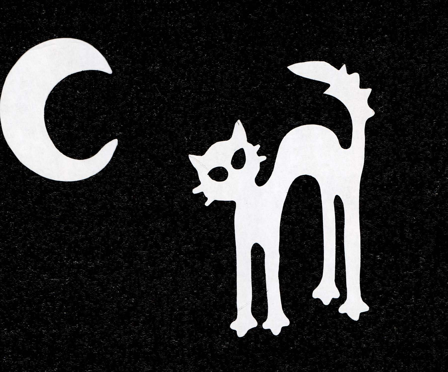 SIZZIX: Cat and Moon